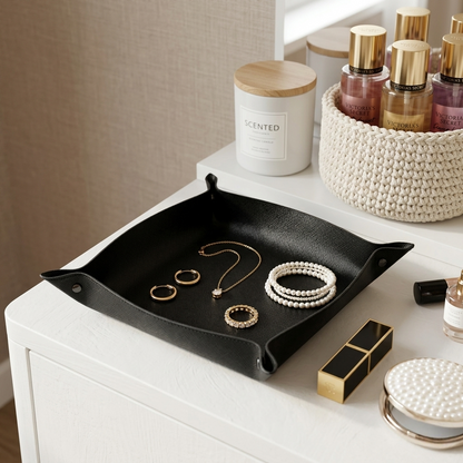 Leather Trinket Tray