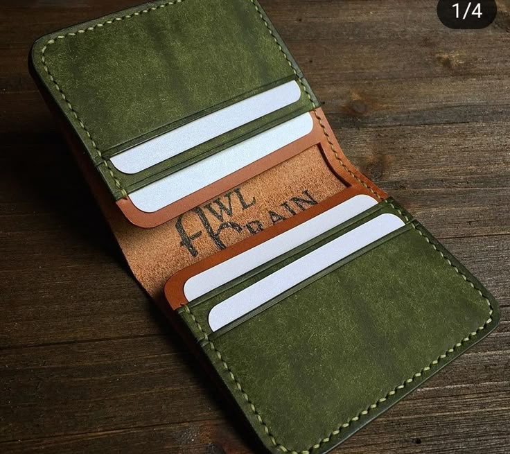Vertical Bifold Wallet